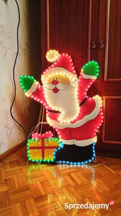 Neon Gwiazdor święta stojący wiszący