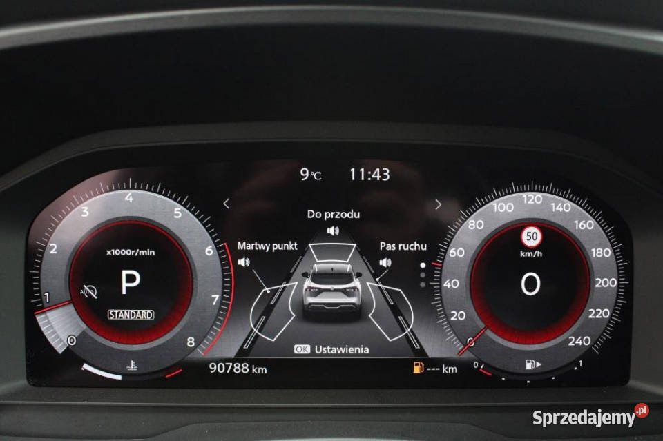 NISSAN Qashqai 2023r ACC LED Panorama Kam 360 automatyczna Gdańsk
