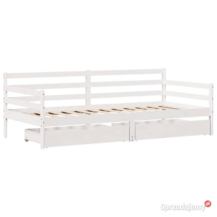 Łóżko dzienne z szufladami sosnowe 90x200 mazowieckie