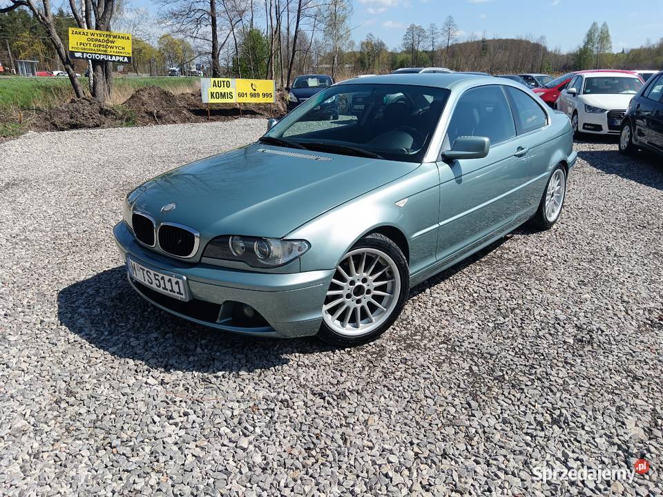 BMW e46 coupe 320ci 170 z Niemiec bez korozji centralny zamek Tarnów
