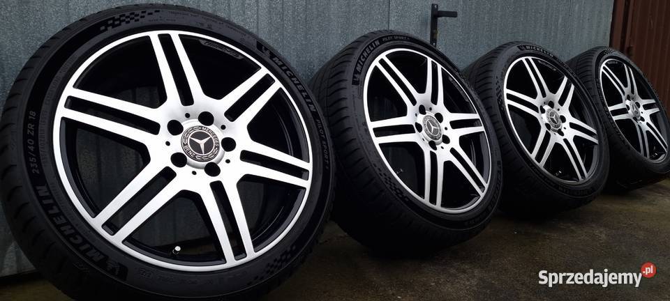 NOWE Koła18 AMG Mercedes ORYGINAŁ Michelin Pilot Samochodowe Bochnia
