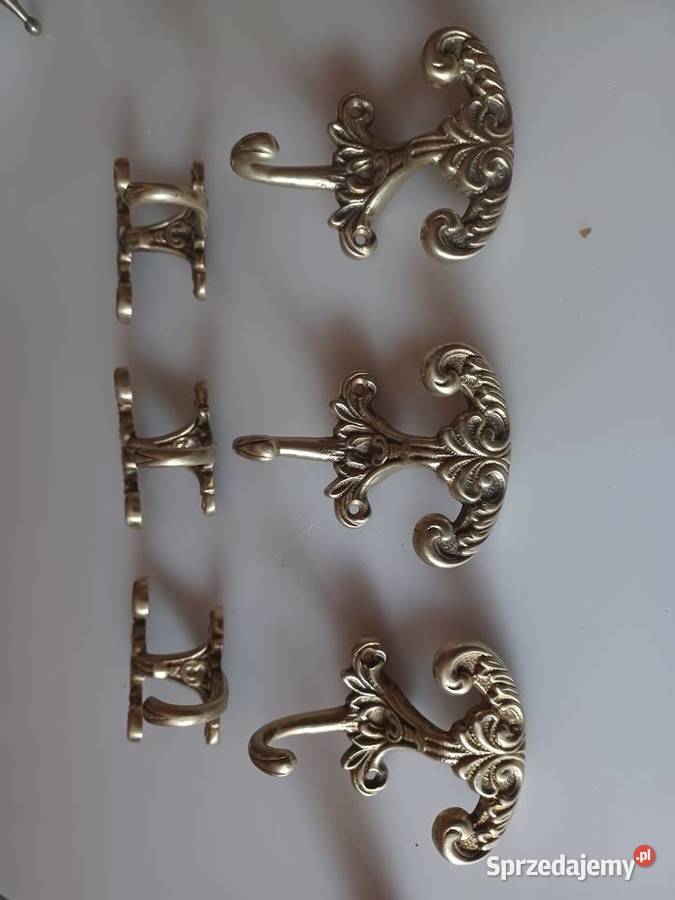 Mosiężny wieszak Poznań sprzedam