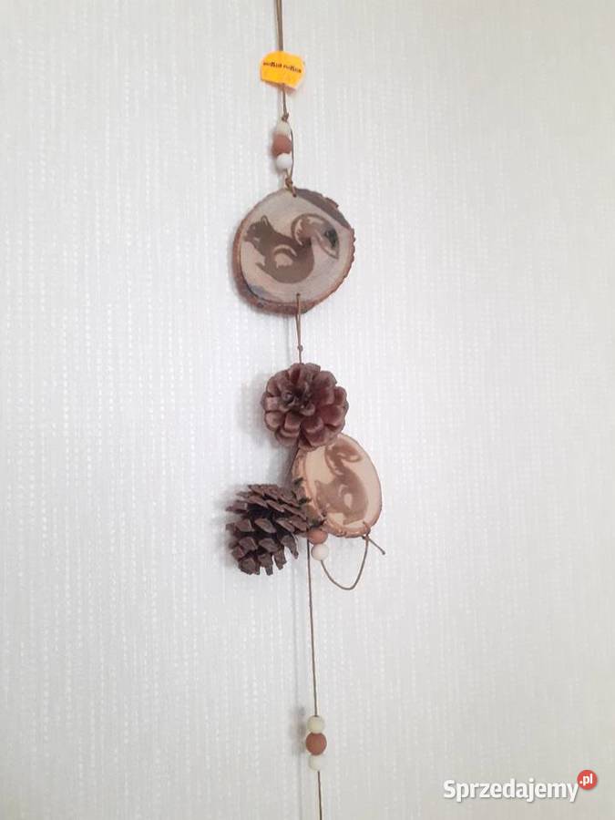 zawieszki z szyszek naturalne Gdańsk