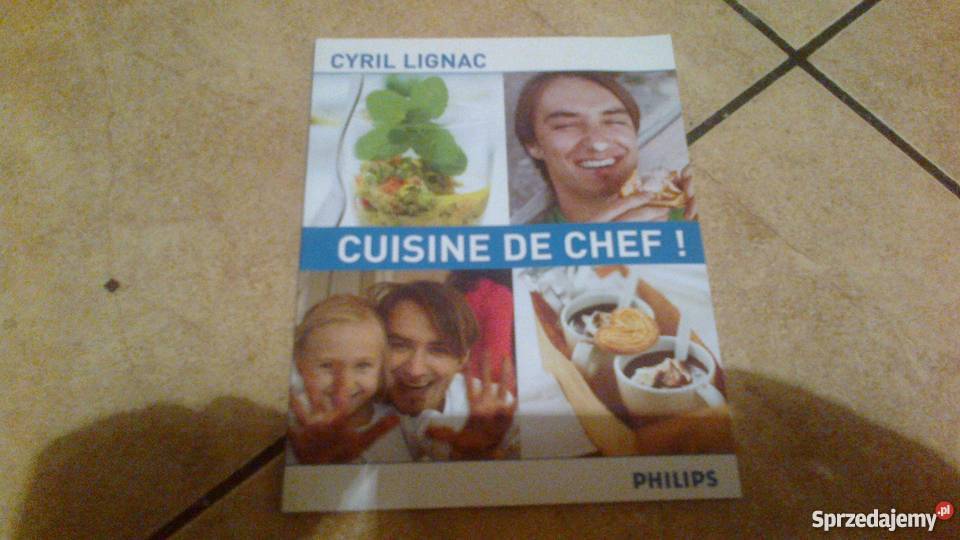 ksiażka Cuisine de chefCyril Lignac Oborniki Śląskie sprzedam