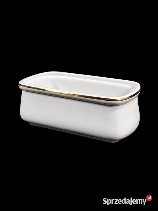 Ceramiczna osłonka kaktusiarka vintage lata 6070 Poddębice