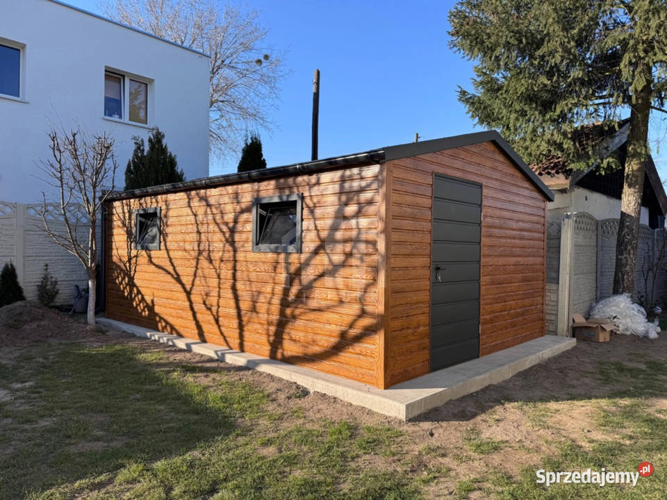 Schowek domek ogrodowy 3x5m drzwi 2x okno rynna Rzeszów