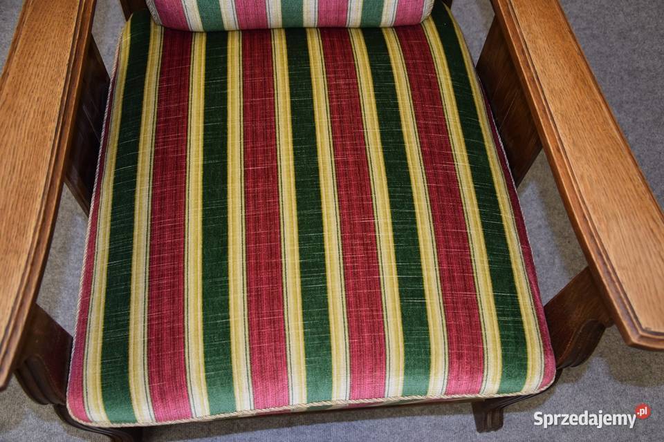 fotele dębowe 4 sztuki super stan Olsztyn