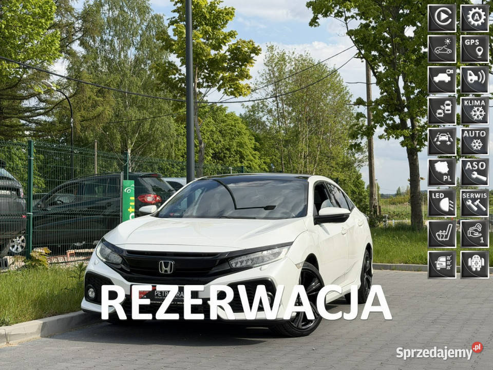 Honda Civic 16 120 LED Nawigacja Kamera Panorama Mrągowo