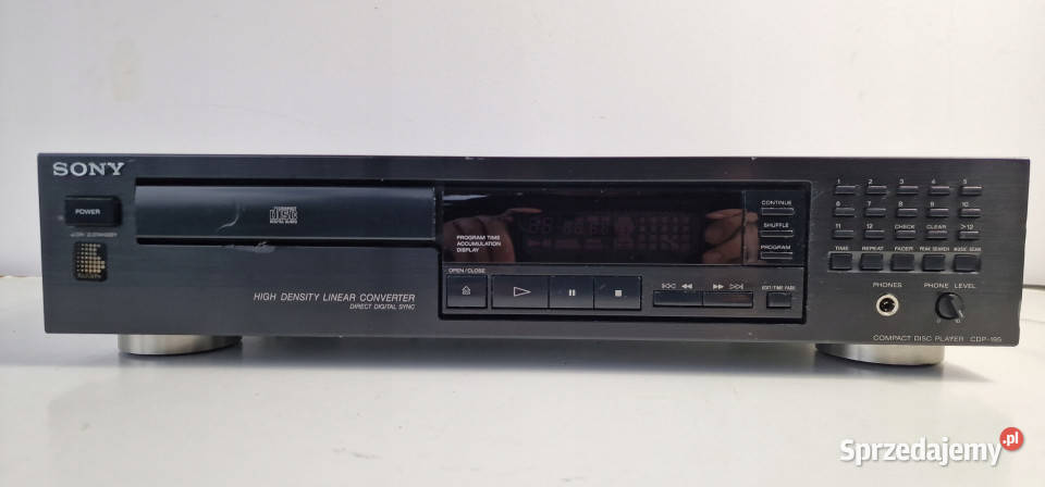 SONY odtwarzacz CD player CDP 195 CDP195 Międzychód sprzedam
