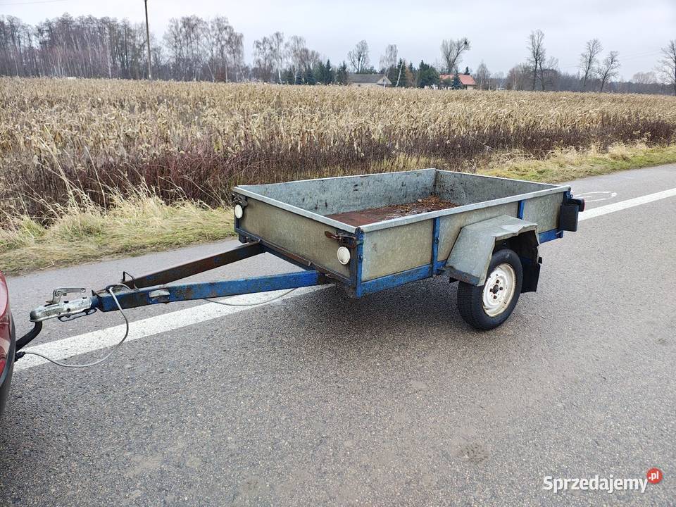 Przyczepka lekka zarejestrowana