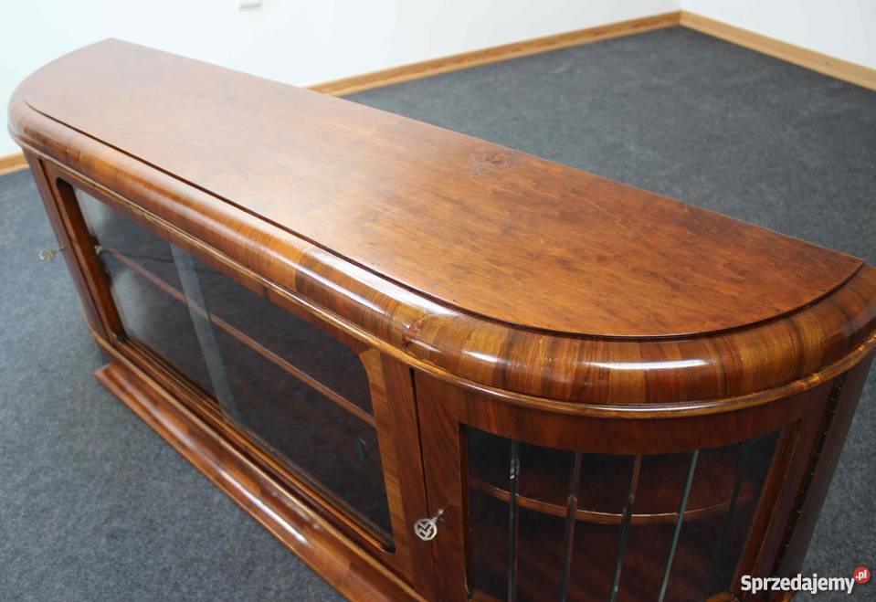 Biblioteczka Witrynka art deco renowacji dostawa sprzedam