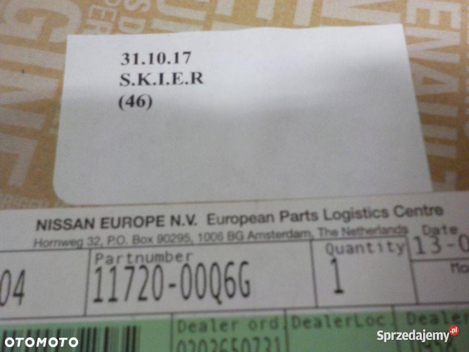 NISSAN QASHQAI J11 II ROLKA PASEK osobowe Nowy Tomyśl