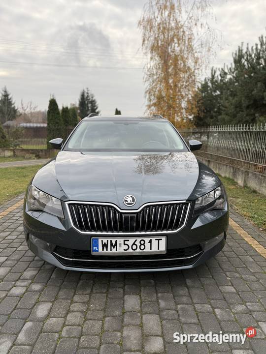 Skoda Superb Kombi 2016 16 TDI 120 DSG 256 000 Rok produkcji 2016 Osiny sprzedam