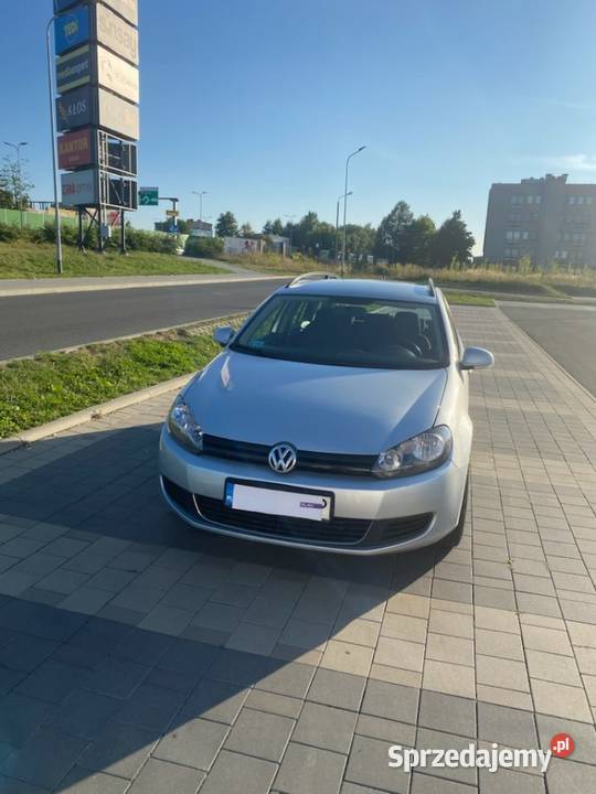 Volkswagen Golf VI COMBI 16 TDI 105 2011r Blue Katowice