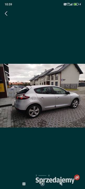Renault Megane lll Limited Navi Alu 17 elektryczne lusterka podkarpackie Łańcut