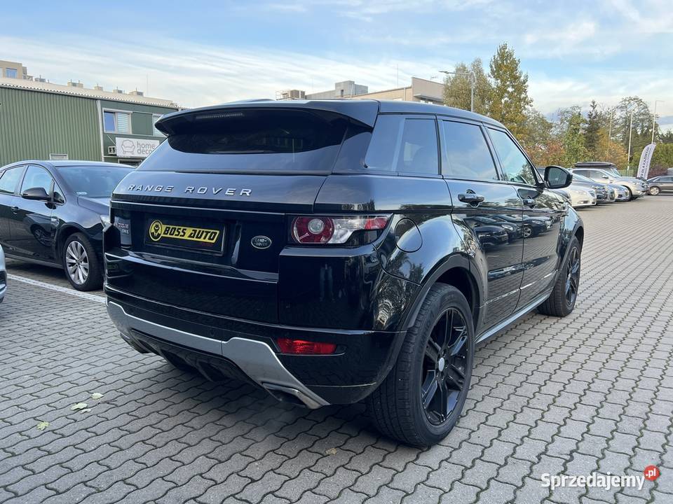 Land Rover Range Rover Evoque 2014 20 czarny mazowieckie Warszawa