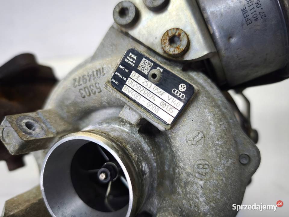 TURBOSPRĘŻARKA TURBO TURBINA AUDI VOLKSWAGEN Przystajń sprzedam