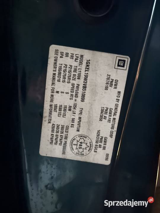 GMC Safari 4X4 Niemieckie dokumenty 237677km zachodniopomorskie Szczecin