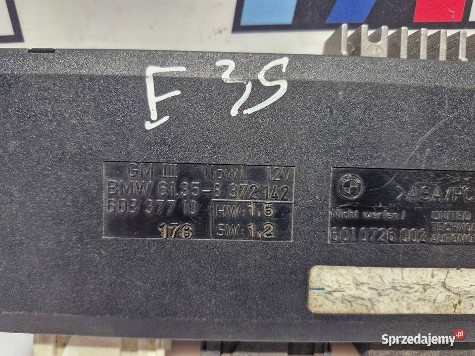 BMW E39 MODUŁ STEROWNIK KOMFORTU 8372142
