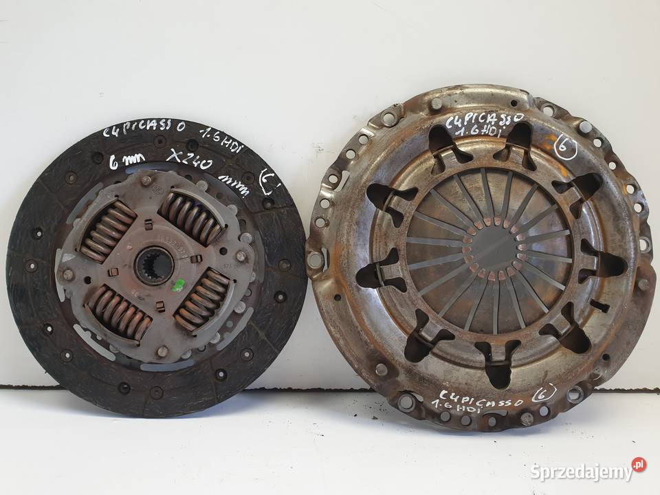 Citroen C4 Picasso 16 HDI DOCISK TARCZA SPRZĘGŁA osobowe Chełm