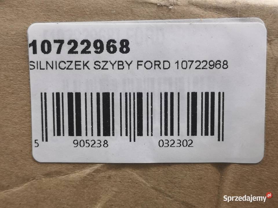 SILNICZEK SZYBY TYŁ FORD FOCUS I 19982005 NOWY