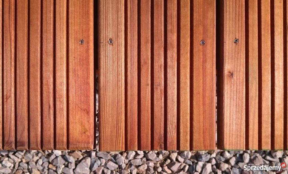 DESKA TARASOWA Sosna Modrzew Bangkirai taras Kęty