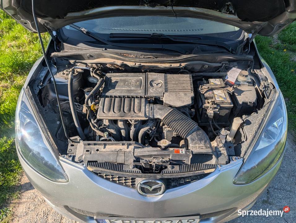 Mazda 2 2010 13 Benzyna Uszkodzony silnik Sufczyn