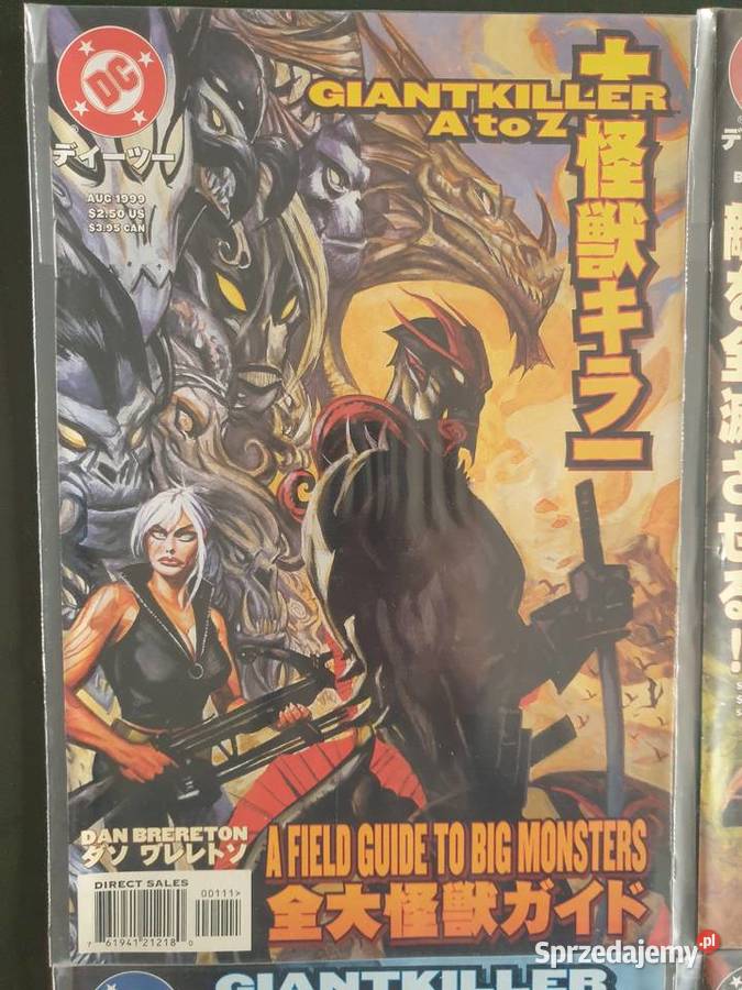 Manga Giantkiller 4 komiksy Marvel USA Superbohaterowie Gdynia sprzedam