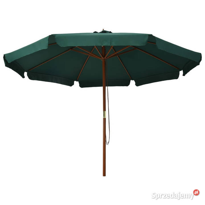 Parasol ogrodowy na drewnianym słupku 330 Warszawa sprzedam