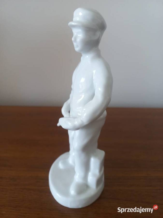 Figurka porcelanowa Murarz Toruń