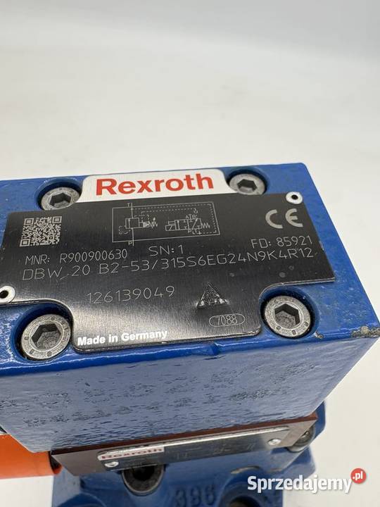 Rexroth DBW20B2 53 315S6EG24N9K4R12 R900900630