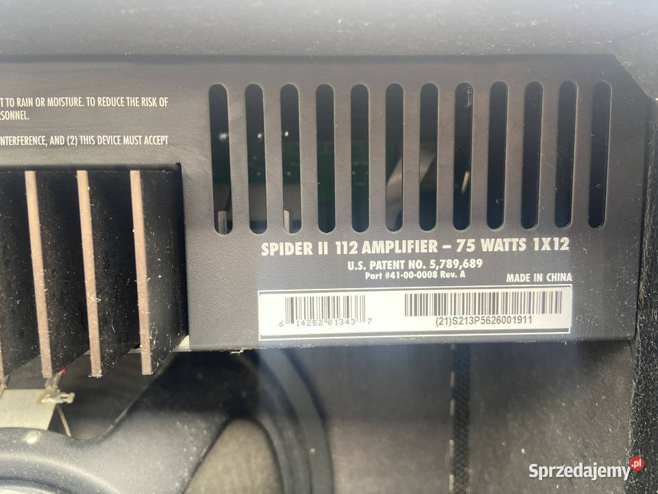 Line Spider II 112 amp 75watt footswitch Biłgoraj