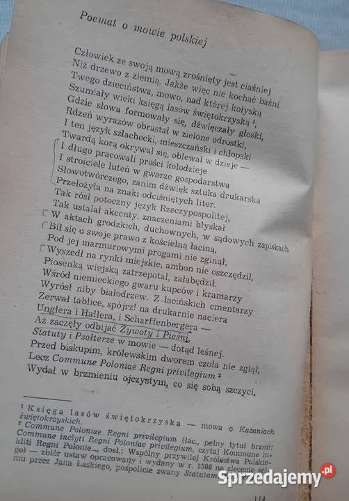 R Matuszewski Wiersze polskich poetów wielkopolskie Koźminek sprzedam