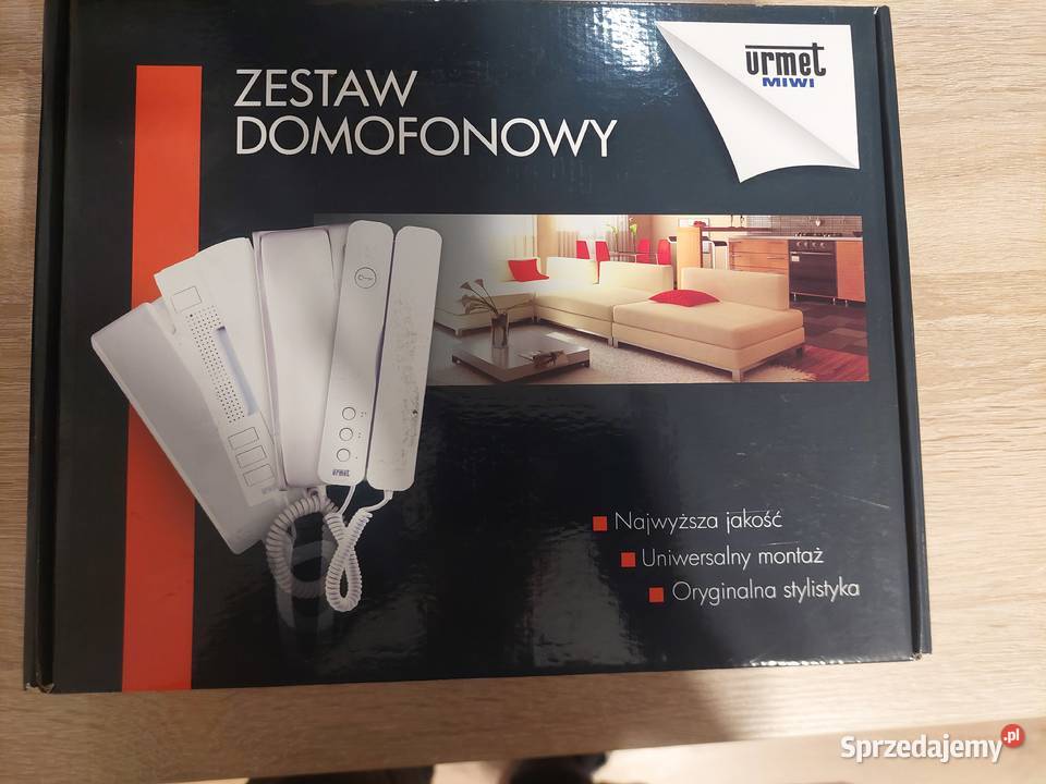 Domofon dwurodzinny Urmet łódzkie Łódź
