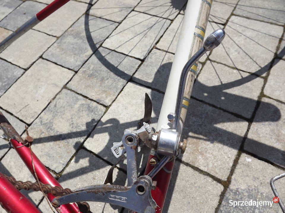 Jaguar kolarzówka 1958r oryginał klasyk siodełko Sieradz