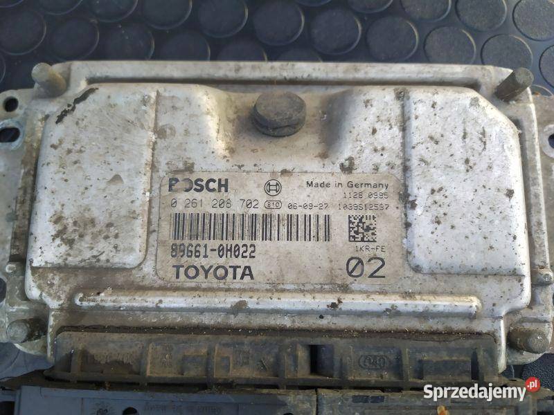 STEROWNIK SILNIKA KOMPUTER TOYOTA AYGO 10 Czujniki i sterowniki śląskie Rudziniec