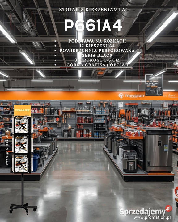Promation P661a4 obrotowy stojak na katalogi A4 Sklep Poznań