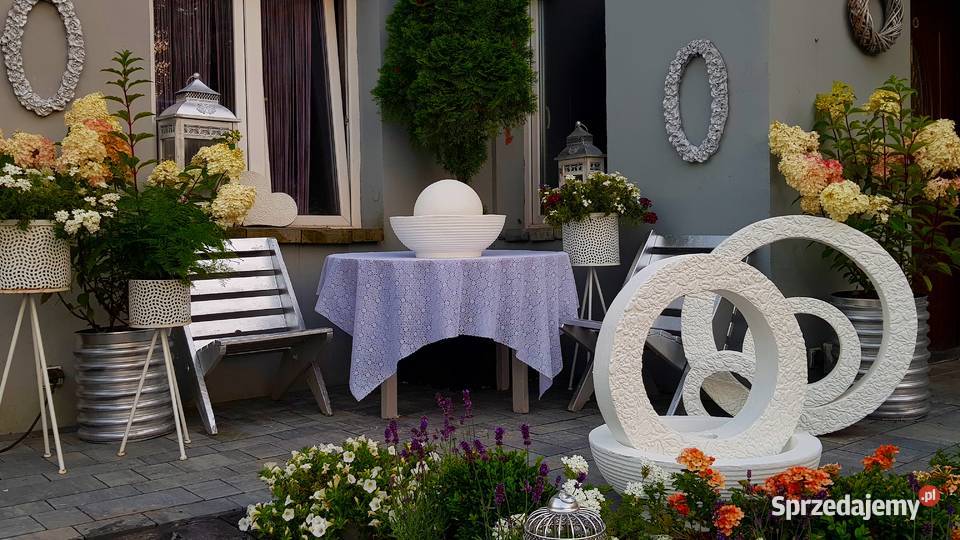 Koło Dekoracja do ogrodu Jaworze