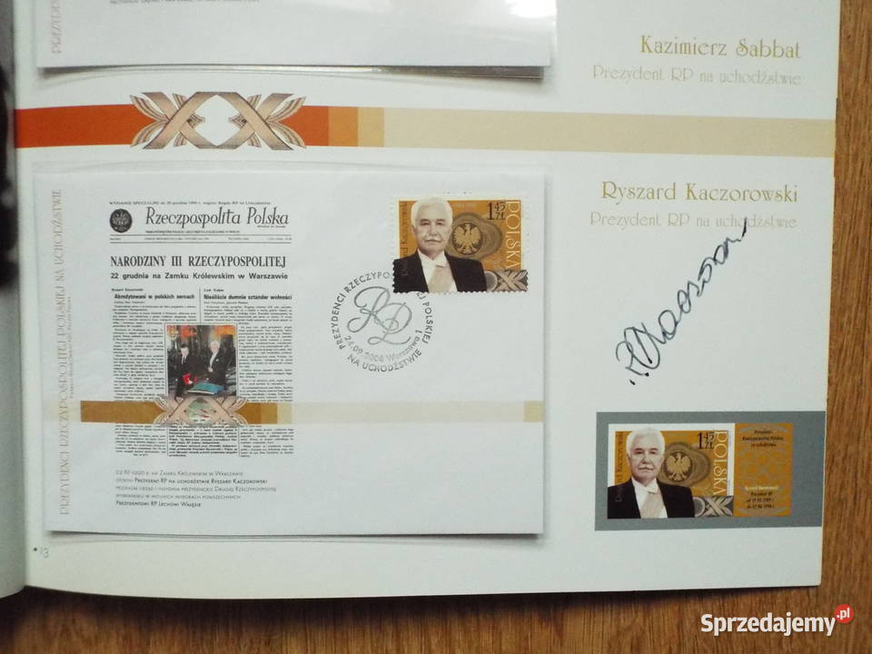 Prezydenci RP na uchodźctwie album Będzin