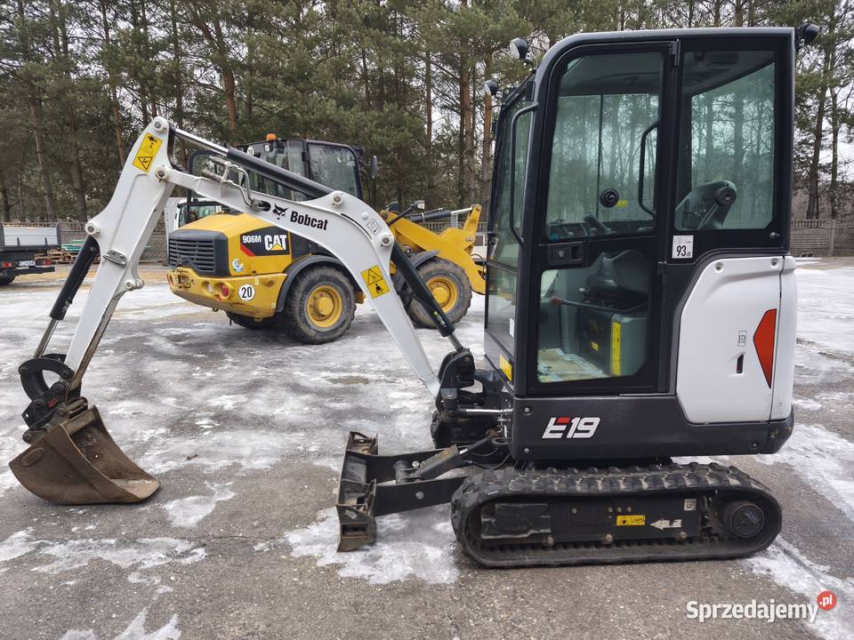 Bobcat E19 krajowa 530 mth Częstochowa