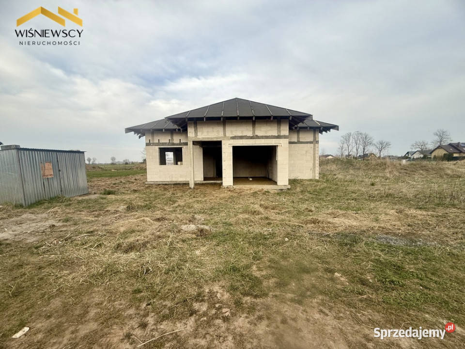 Dom wolnostojacystan surowy otwartyKończewice Kończewice