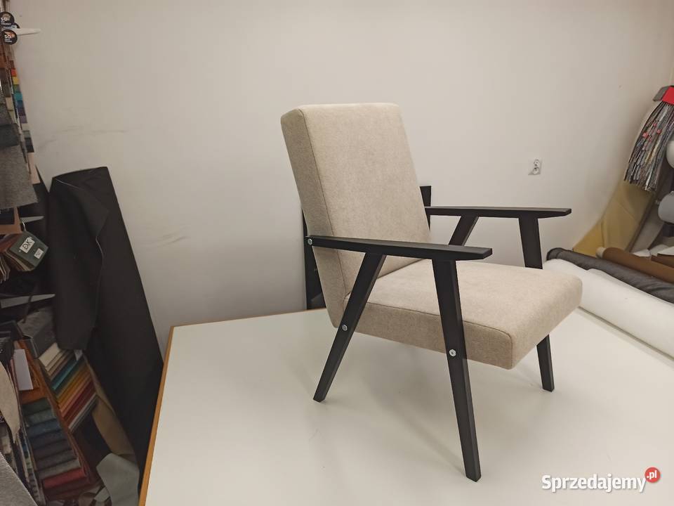 Fotel wypoczynkowy retro PRL vintage Radom Warszawa