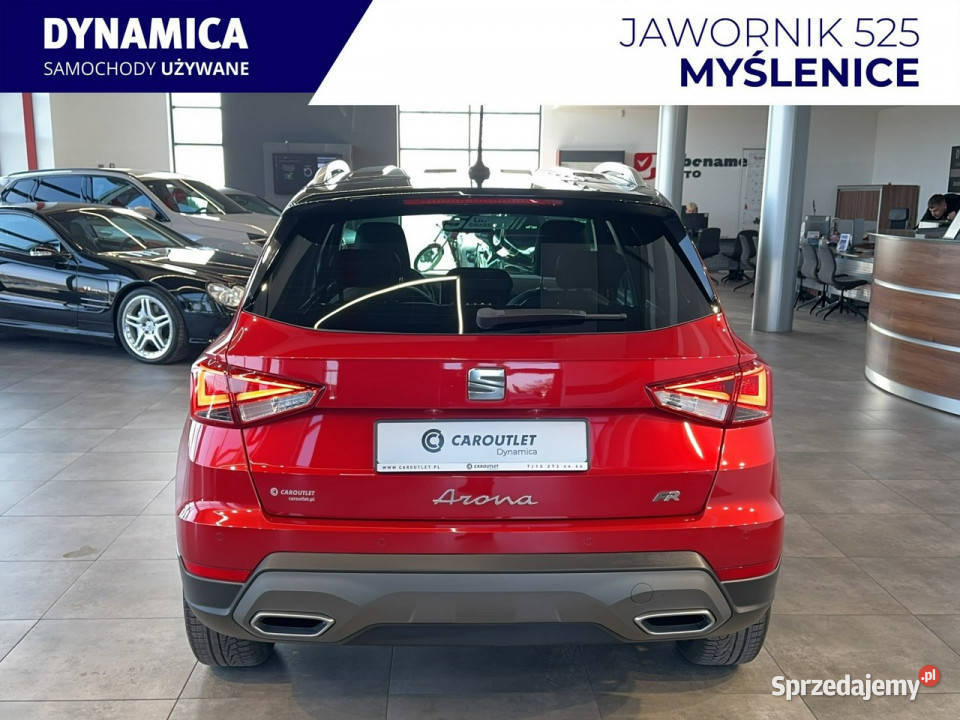 Seat Arona VAT 23 FR 10TSI 110 M6 2021 r salon I garażowany Myślenice sprzedam