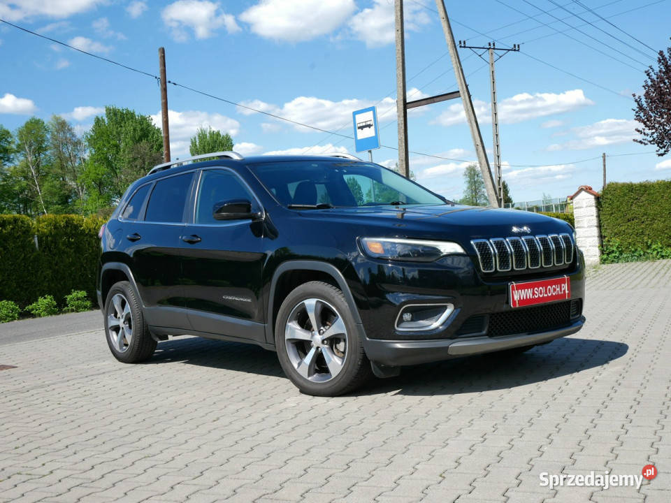 Jeep Cherokee 24 180 Eu6 Limited Automat Skóra czujnik deszczu Goczałkowice-Zdrój sprzedam