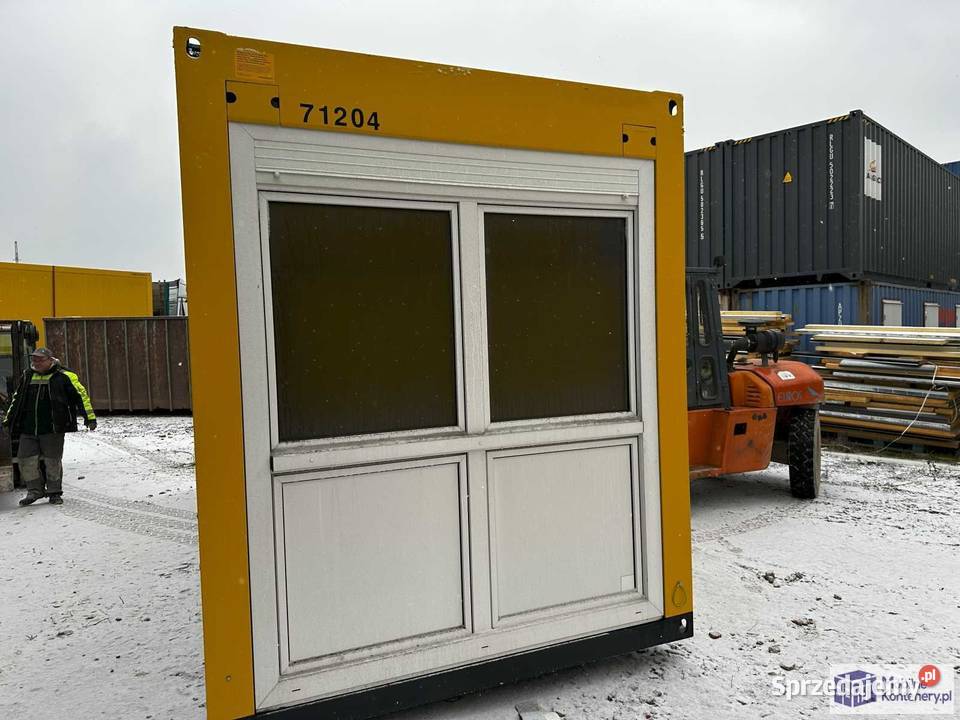 KONTENER BIUROWY SOCJALNY SZATNIA 256 dolnośląskie Wrocław