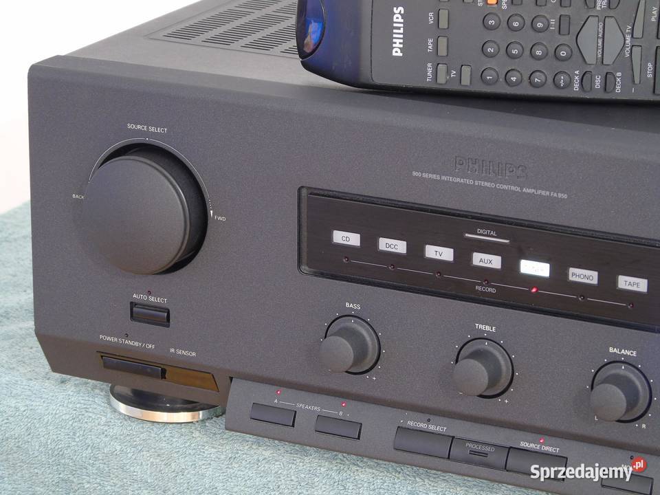 Wzmacniacz Philips FA950 pilot mocny i sprawny podkarpackie