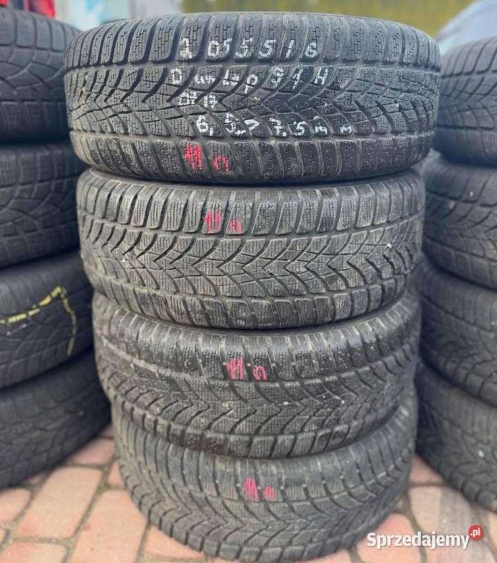 4 x Opona zimowa Dunlop SP Winter Sport 4D 55 Skołoszów