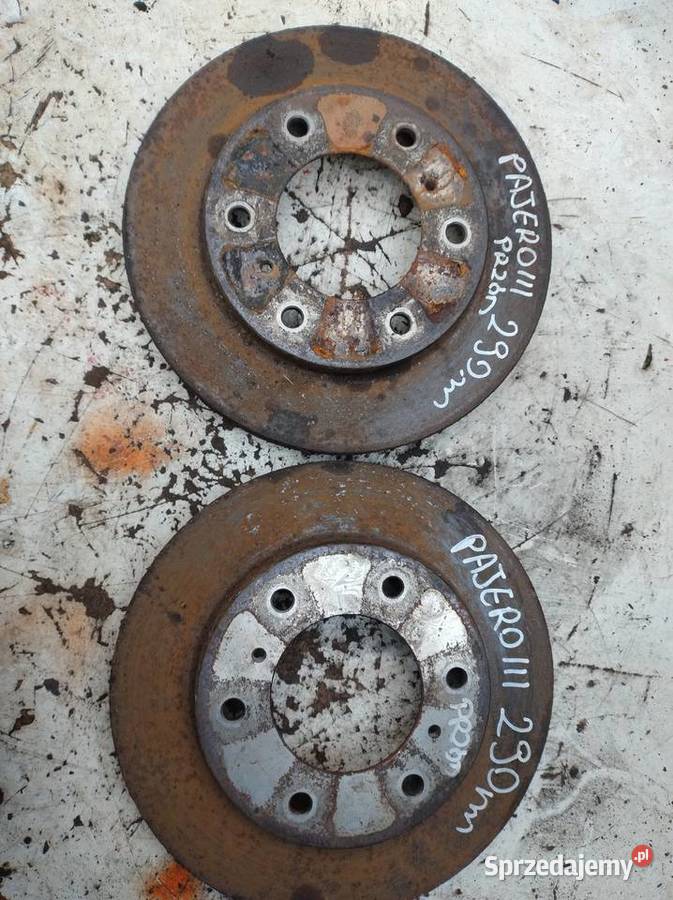 Mitsubishi Pajero III 32DID tarcza hamulcowa tarcze Kielce
