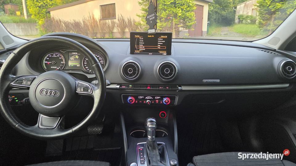 Audi A3 Etron Hybryda Plugin 204 Super Stan przyciemniane szyby małopolskie Wieliczka