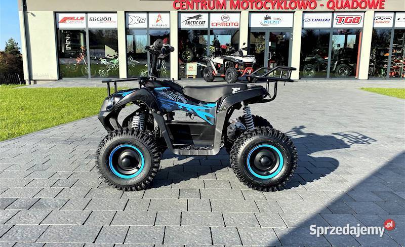 MINI QUAD XTR M9E6 800W NIEBIESKI łańcuch Głogoczów
